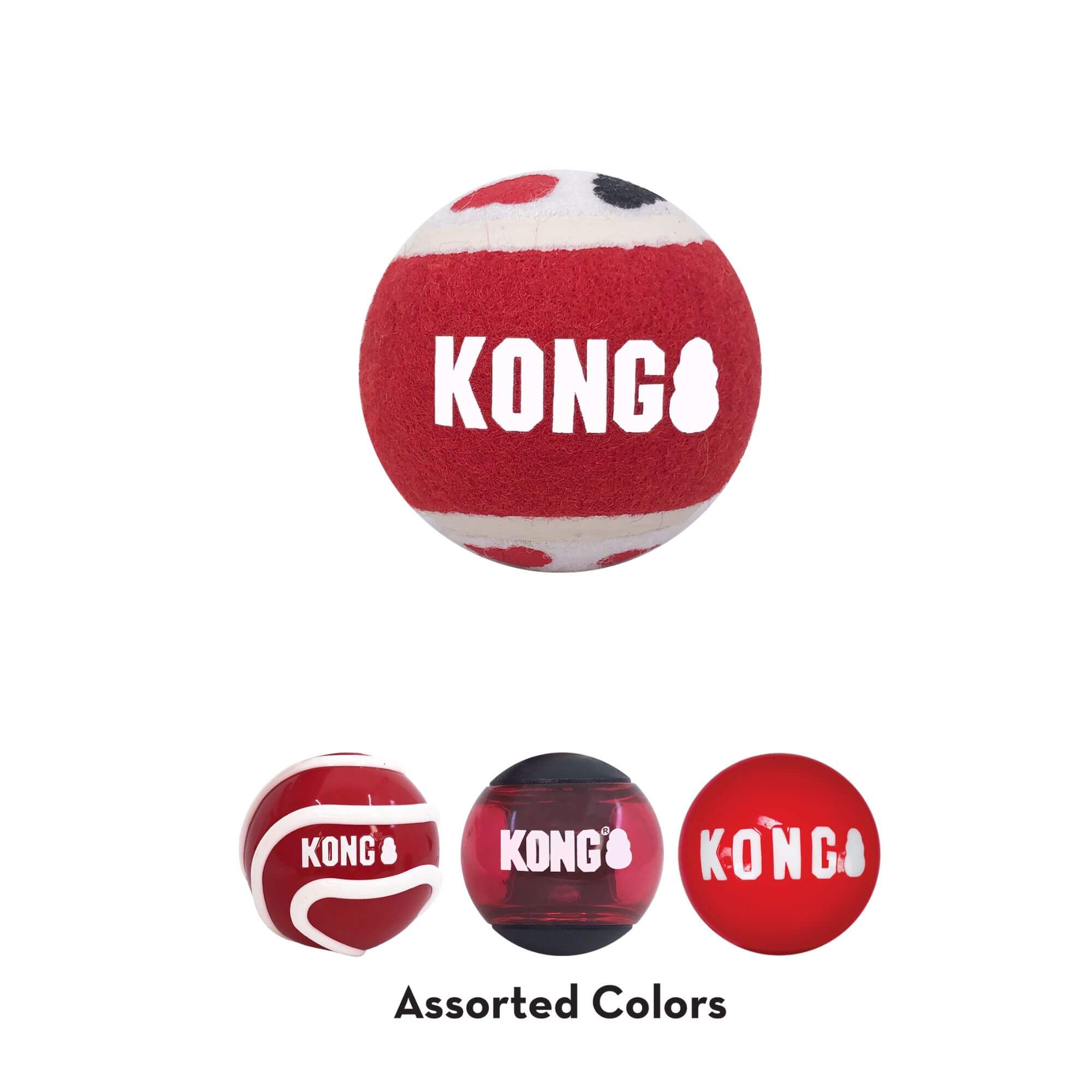 KONG Signature Ball 4-Pack - Image 3