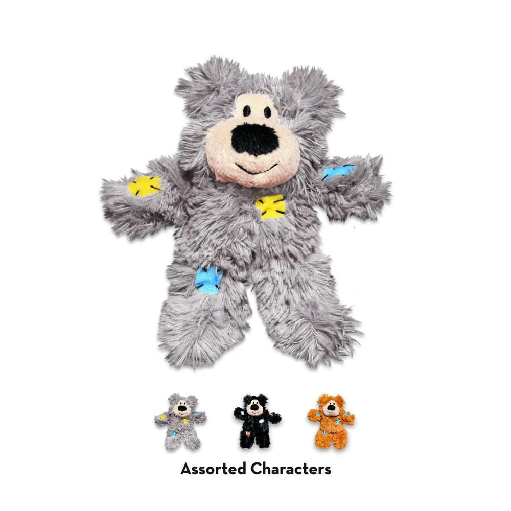 KONG Softies Patchwork Bear - Image 3