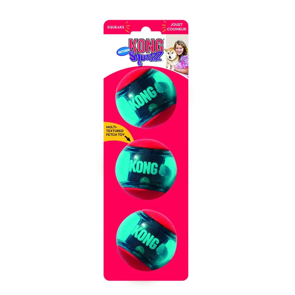 KONG Squeezz Action Ball - Image 4