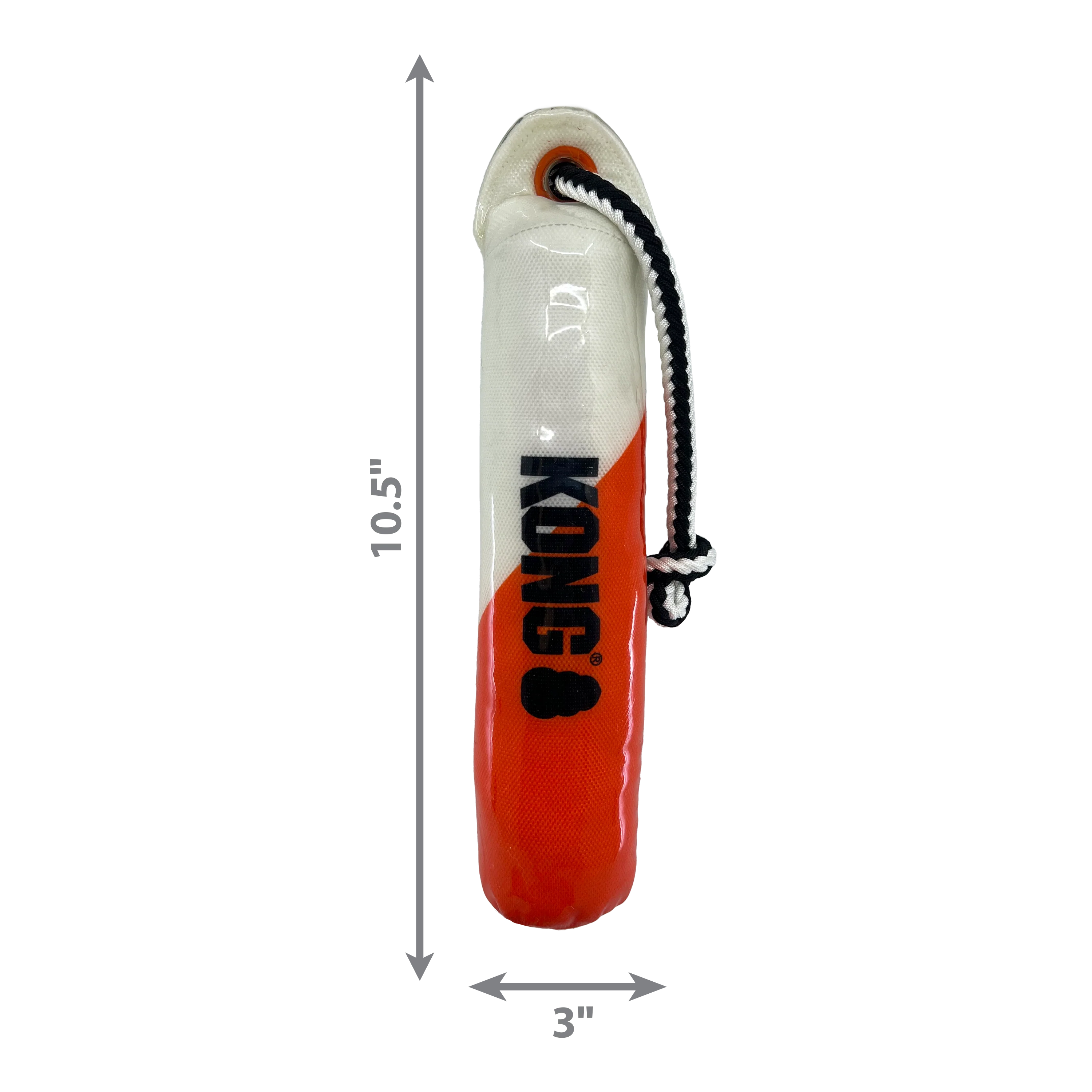 KONG Wild Shieldz Training Dummy Orange/White - Image 3