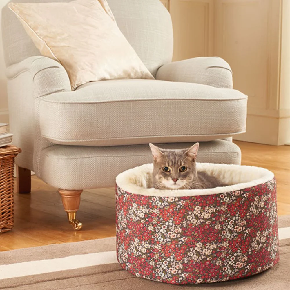 Laura Ashley Libby Cat Cosy Cat Bed - Image 3