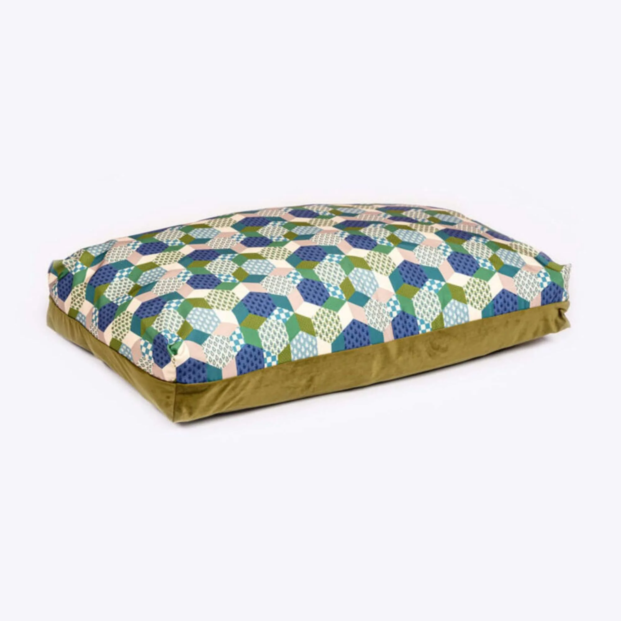 Laura Ashley Thistle Patchwork Duvet Dog Bed - Image 2