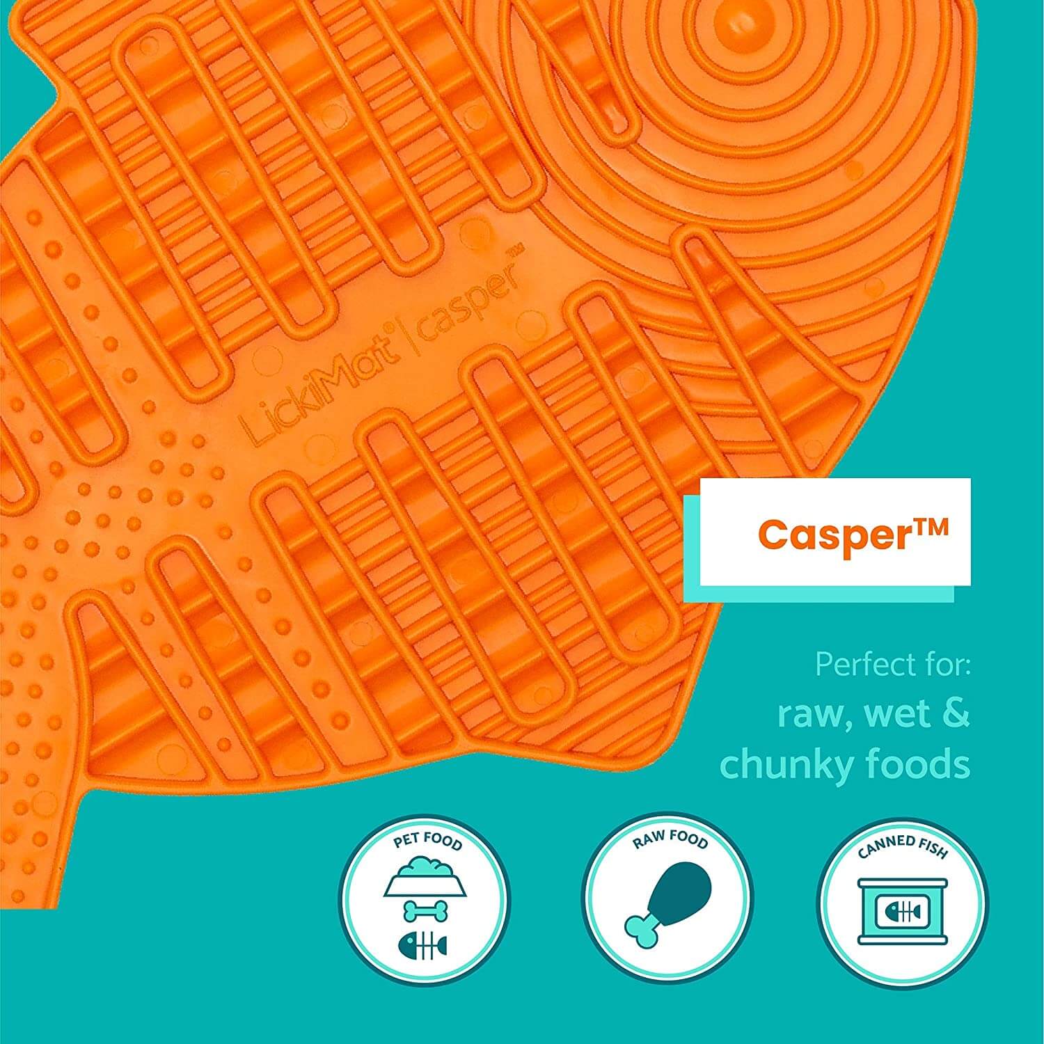 LickiMat Casper Slow Feeder Mat for Cats - Image 5