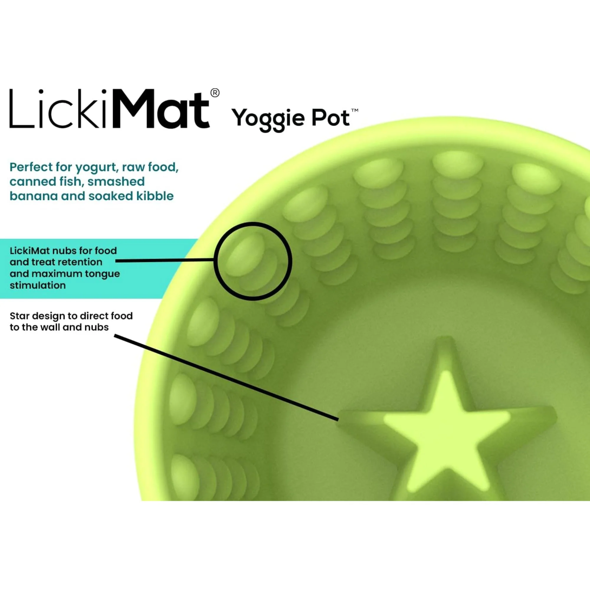 LickiMat Yoggie Pot Boredom Buster Feeder for Dogs - Image 4
