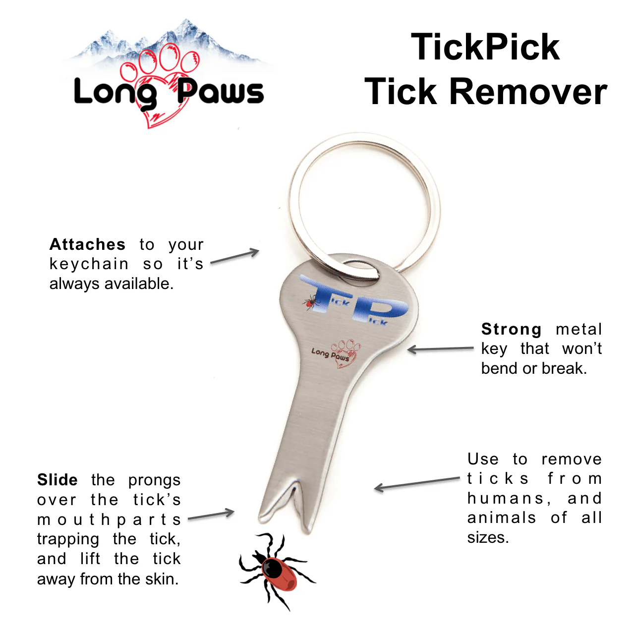 Long Paws Tick Remover - Image 3