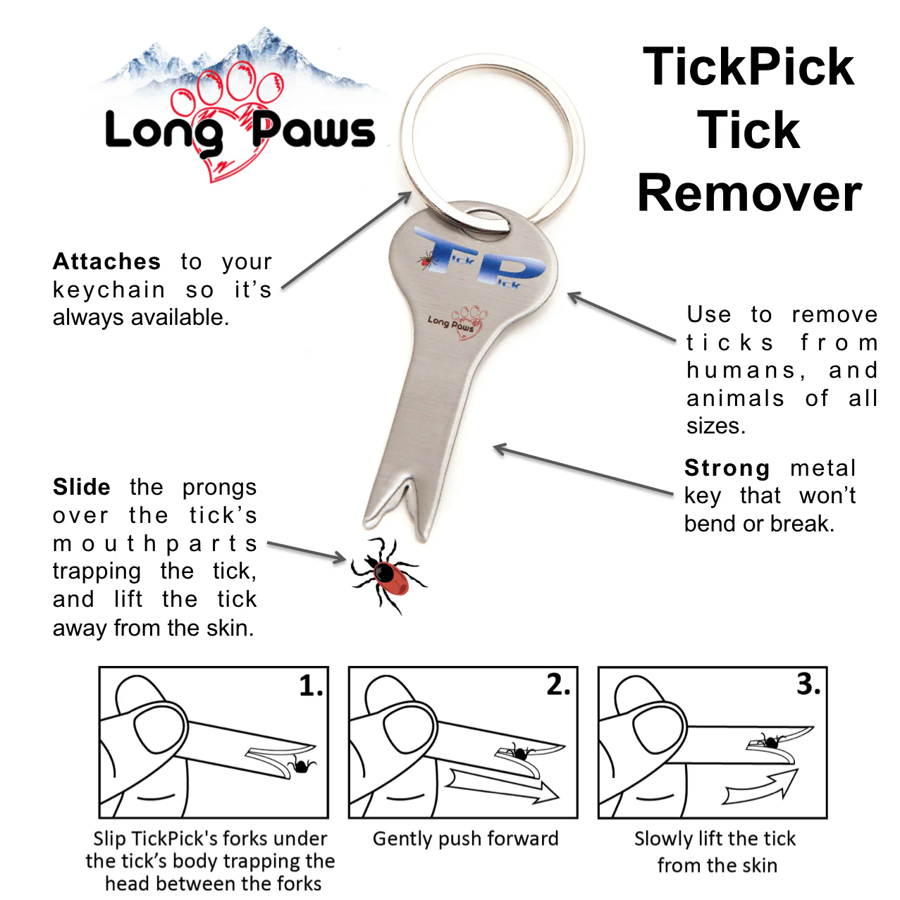 Long Paws Tick Remover - Image 4