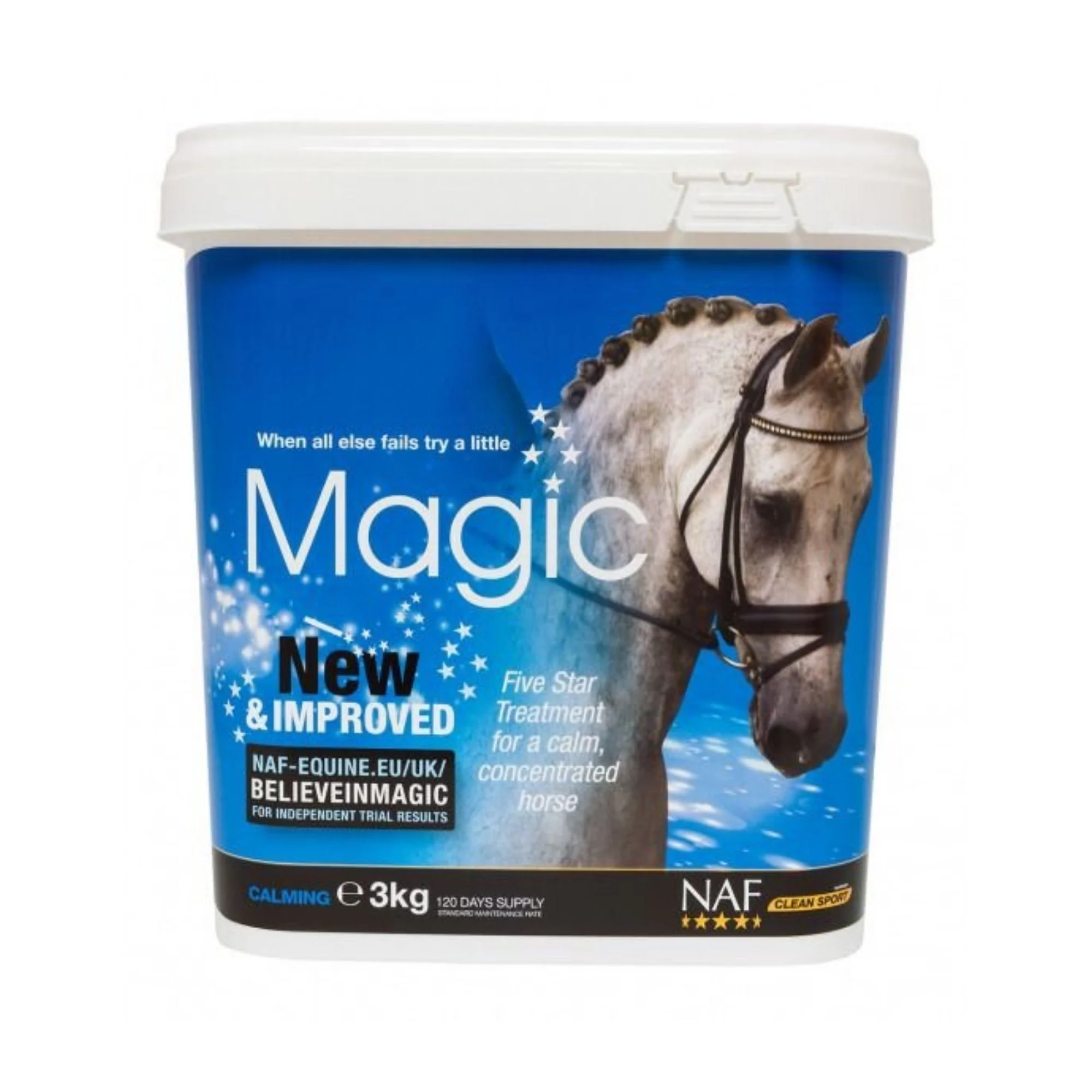NAF Five Star Magic Calming Supplement Powder for Horses - Image 2
