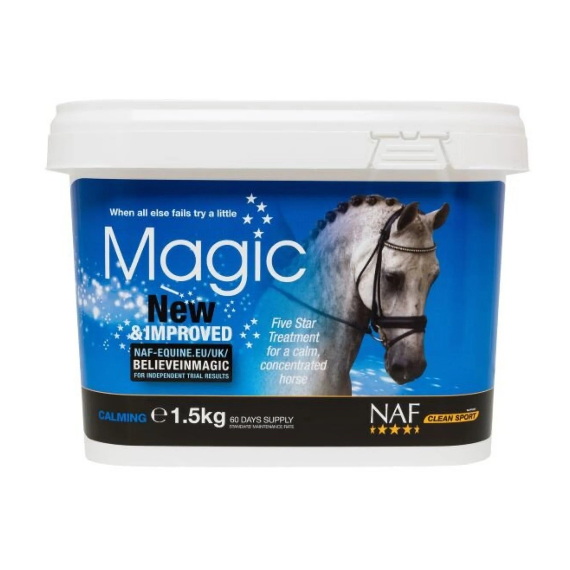 NAF Five Star Magic Calming Supplement Powder for Horses - Image 3