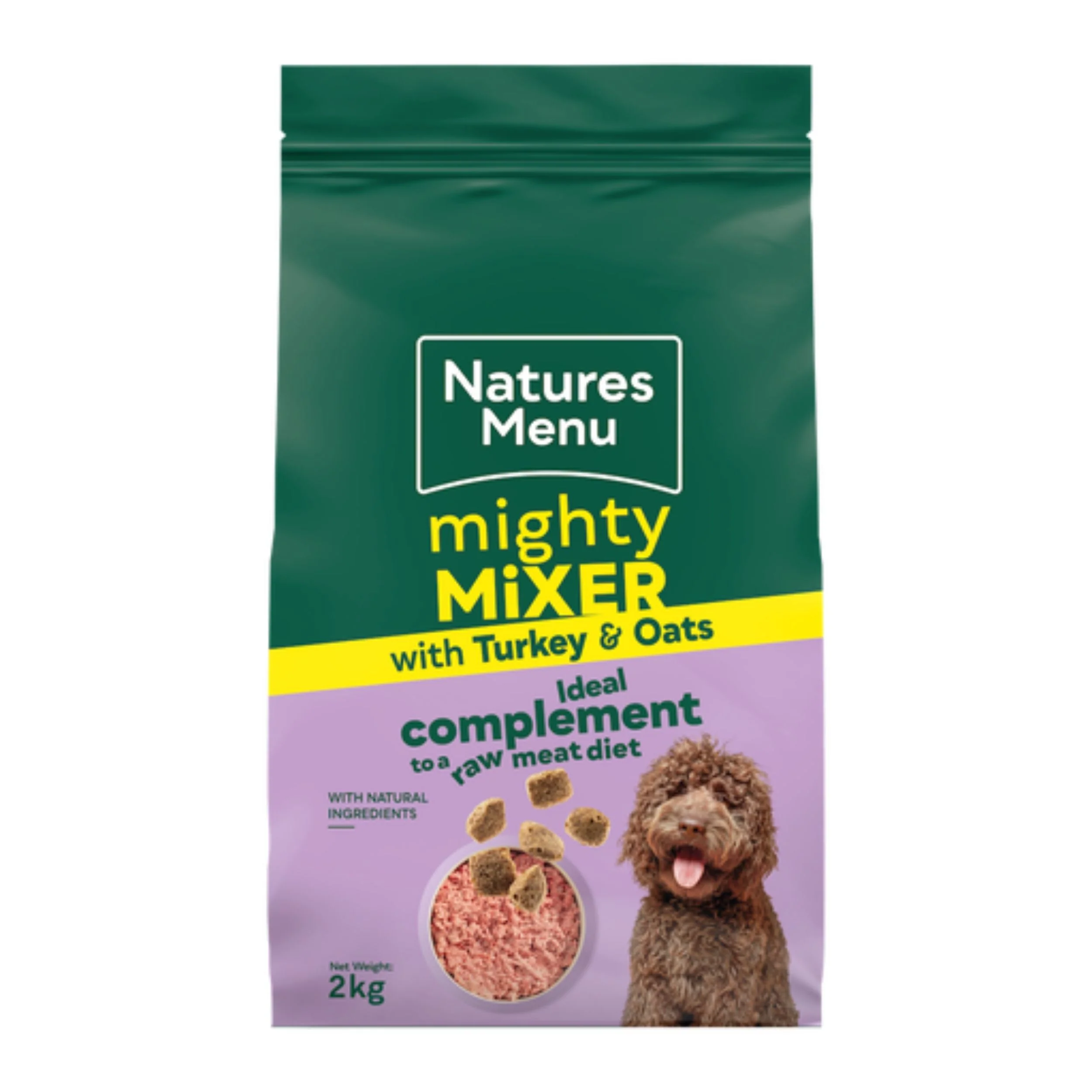 Natures Menu Mighty Mixer Turkey & Oats Dog Food 10kg - Image 3