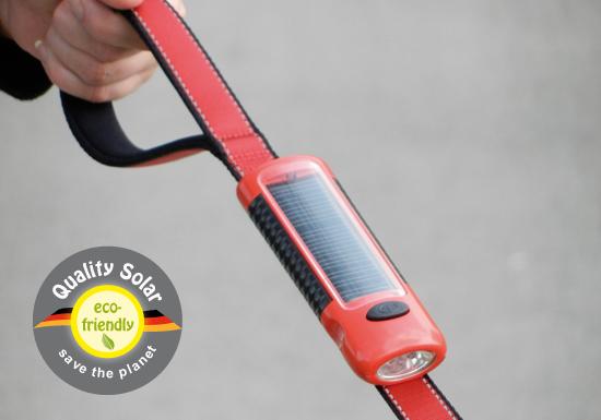 Patento Dog E-Lite Leash with Solar Torch - Image 3