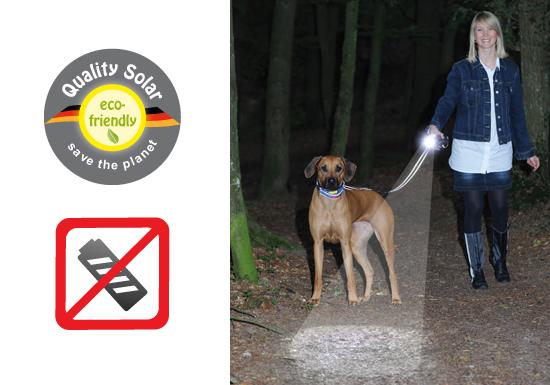 Patento Dog E-Lite Leash with Solar Torch - Image 4
