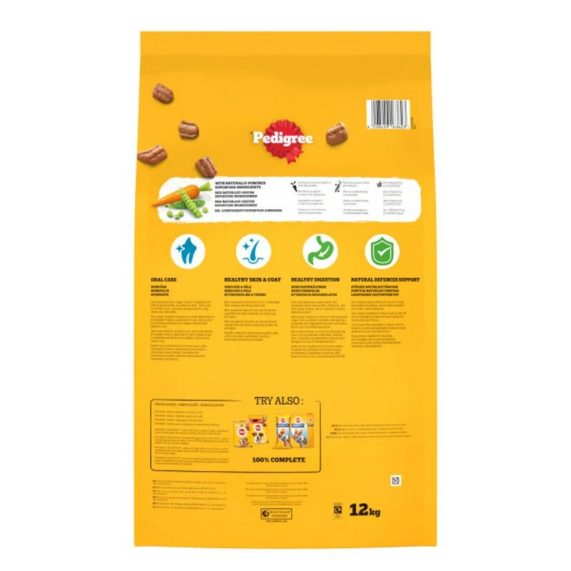 Pedigree Adult Complete Beef & Veg Dry Dog Food 12kg - Image 3