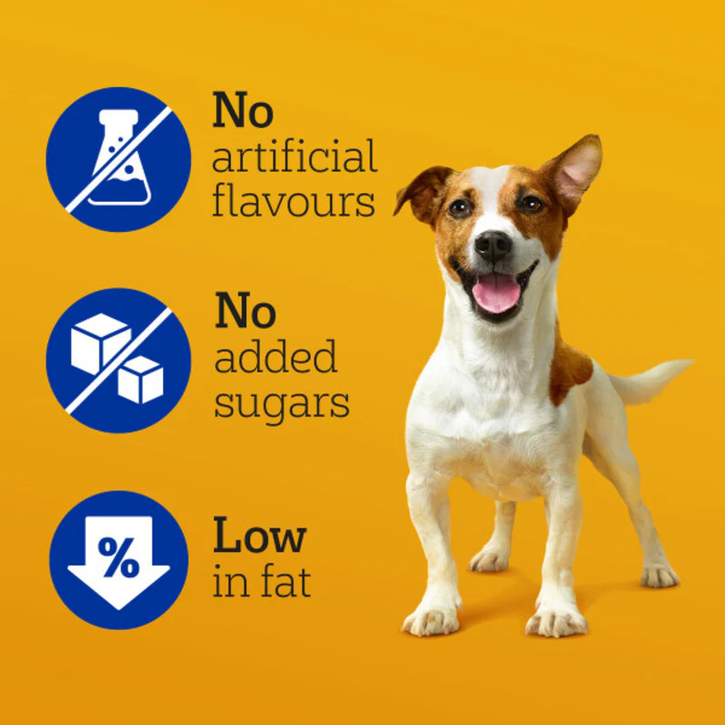 Pedigree Dentastix Dog Treats Chewy Chunx Chicken Small 5 x 68g - Image 2