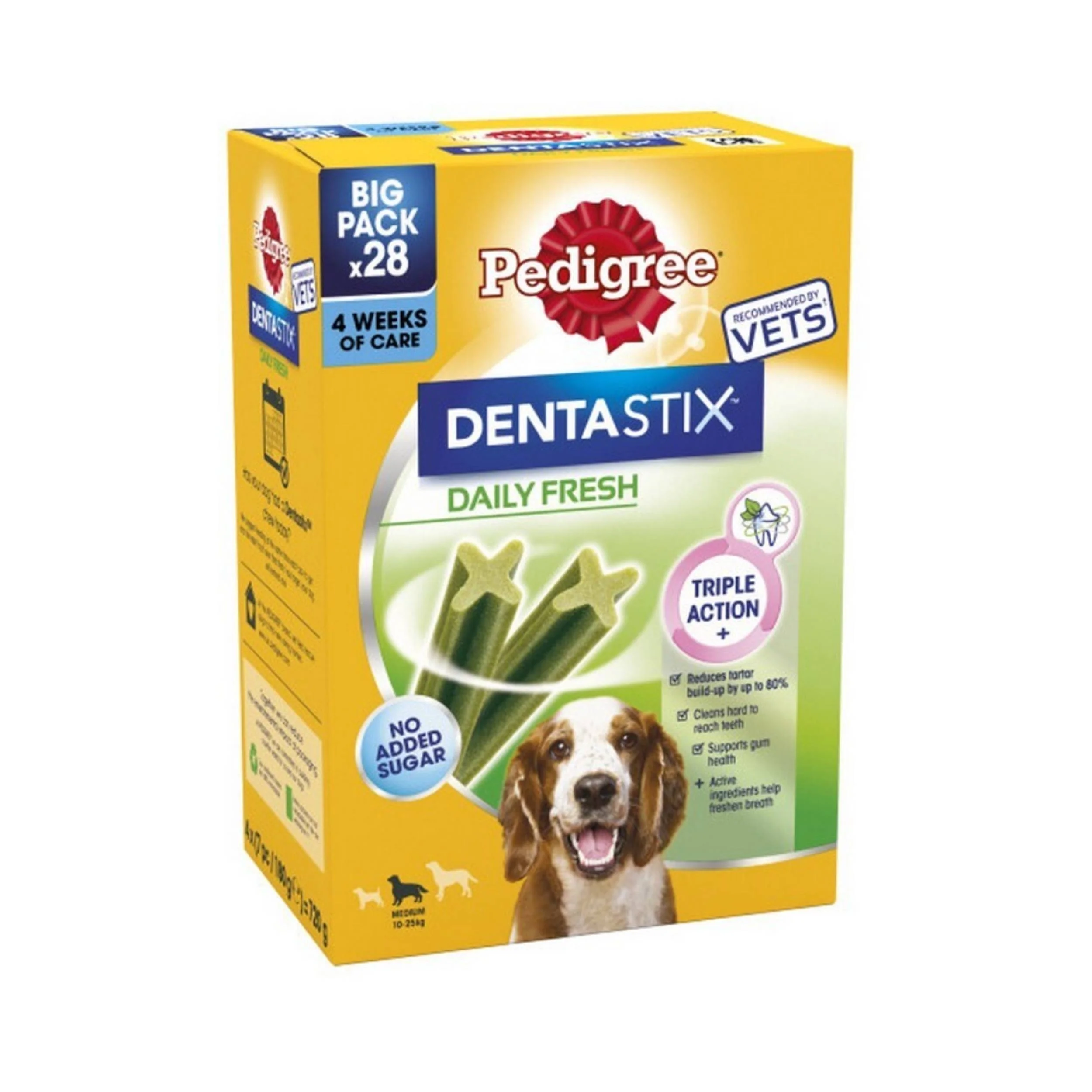 Pedigree Dentastix Fresh Daily Dental Medium Dog Chew x 112 Sticks - Image 2