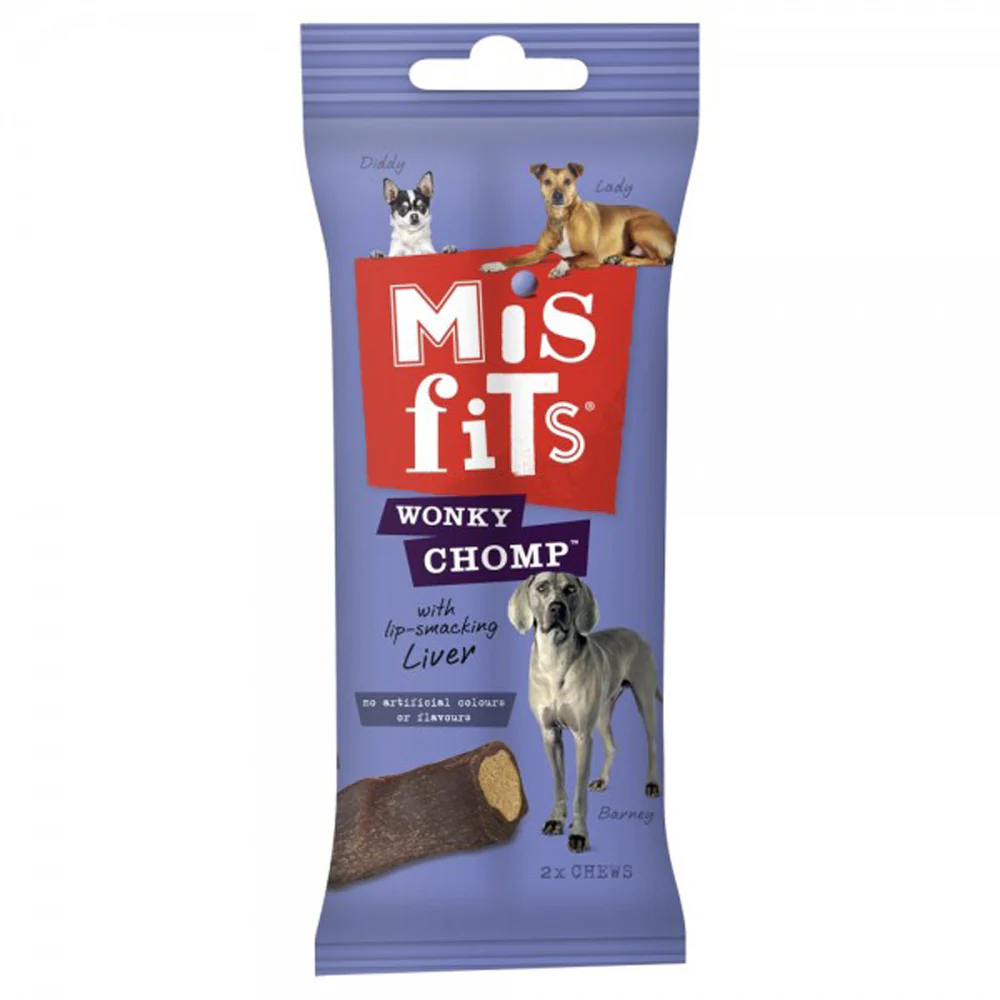 Pedigree Misfits Wonky Chomps Medium 2 Sticks x 12 Packs - Image 6