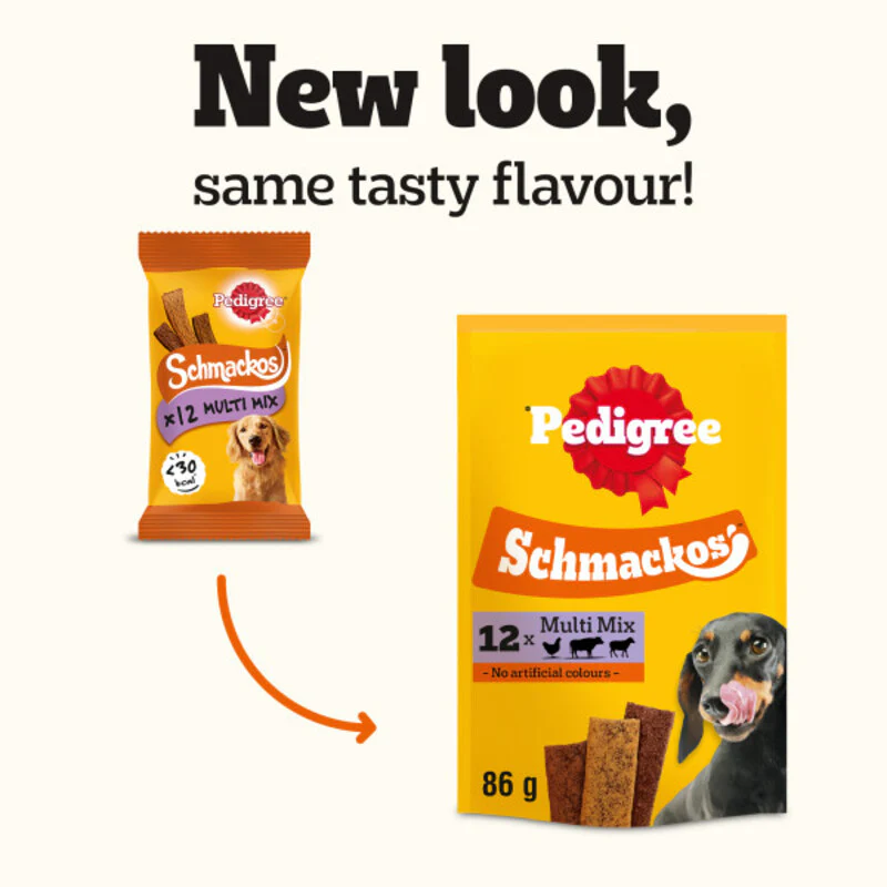 Pedigree Schmackos Multi Mix 12 Sticks x 18 Packs - Image 4