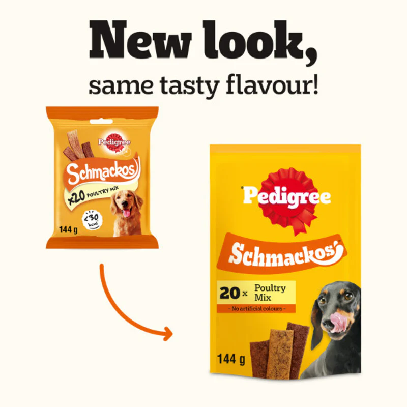 Pedigree Schmackos Poultry Dog Treats 20 Sticks x 9 Packs - Image 3
