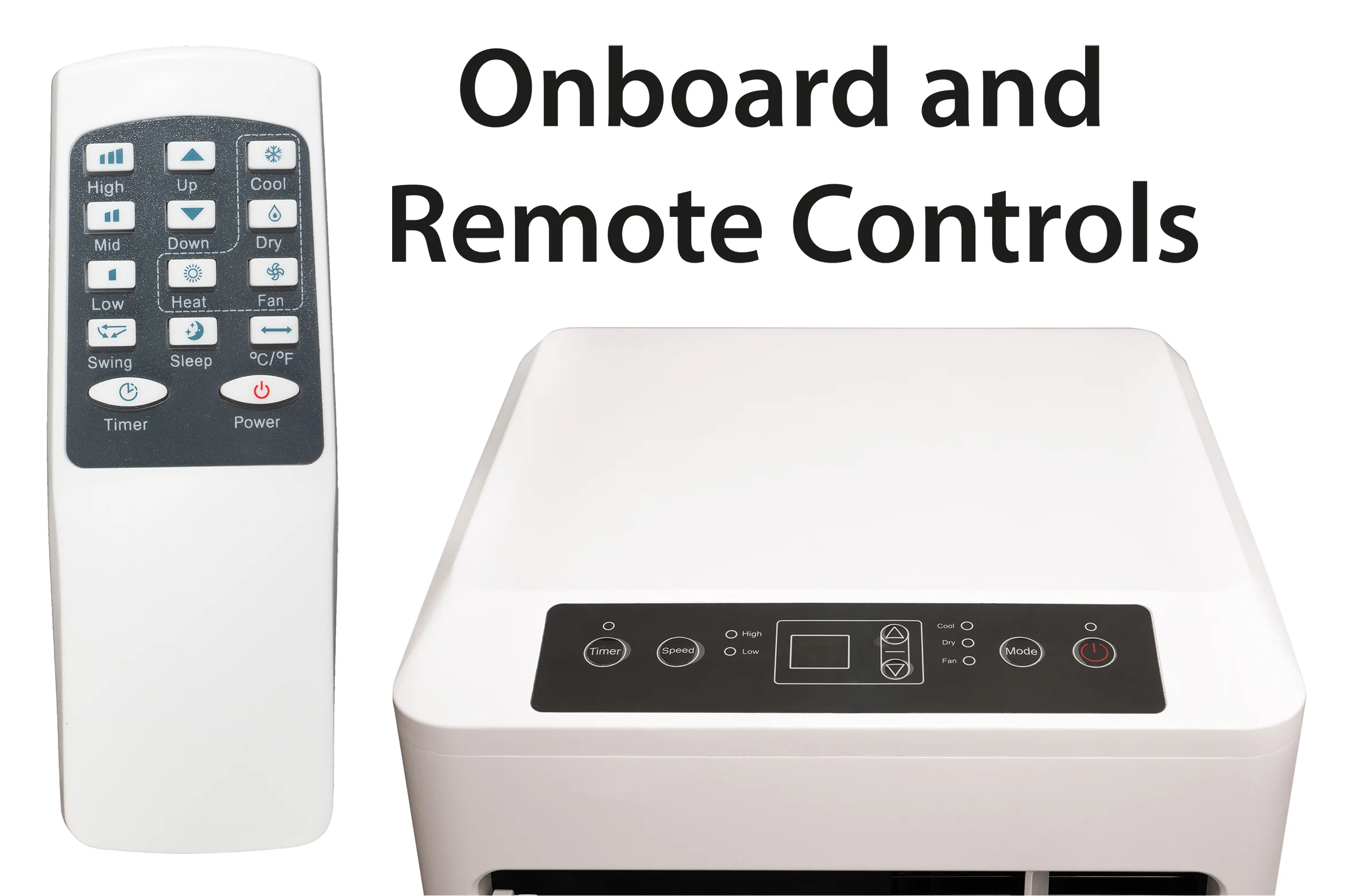 Prem-I-Air 8000 BTU Portable Air Conditioner with Remote Control - EH1922 - Image 8
