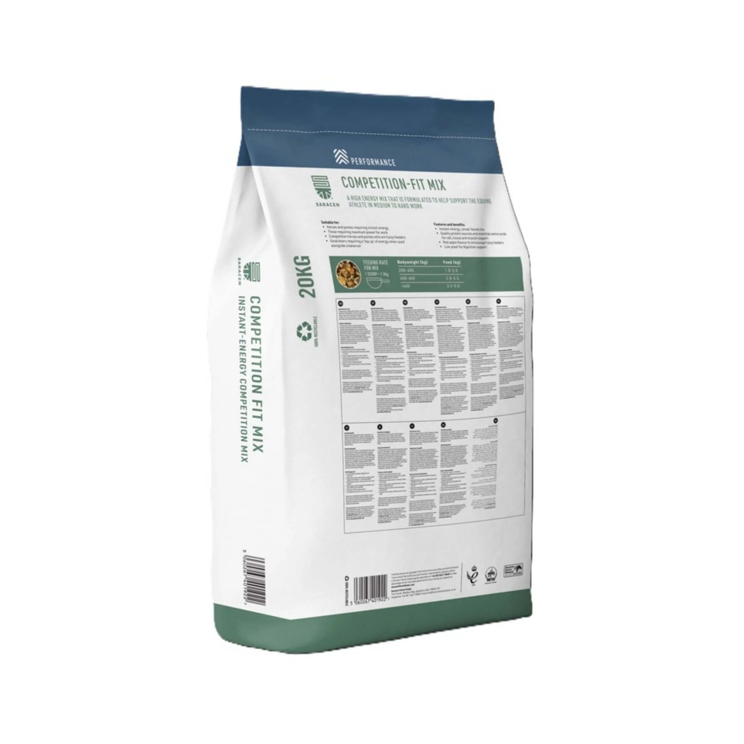Saracen Competition Fit Mix Horse Feed 20kg - Image 3