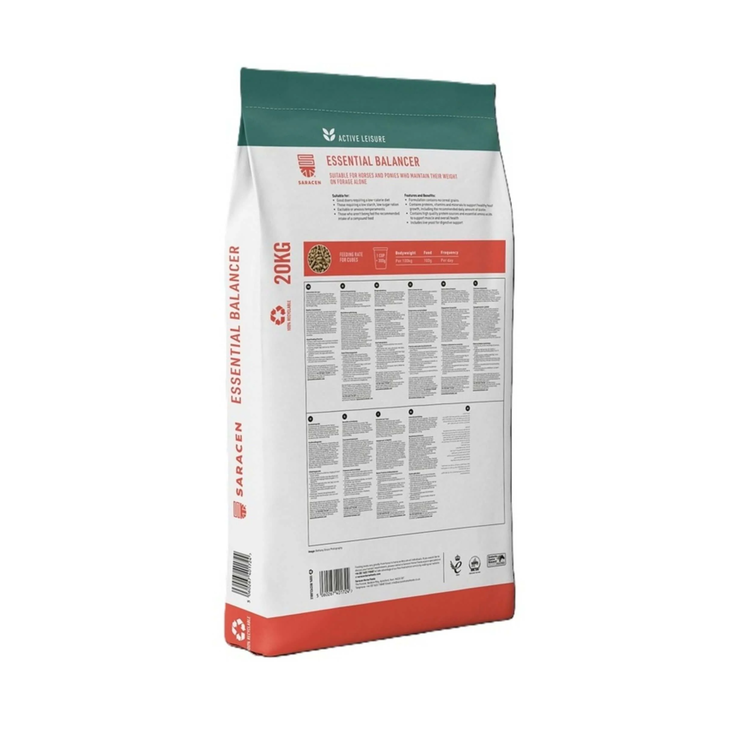 Saracen Essential Balancer Horse Feed 20kg - Image 2