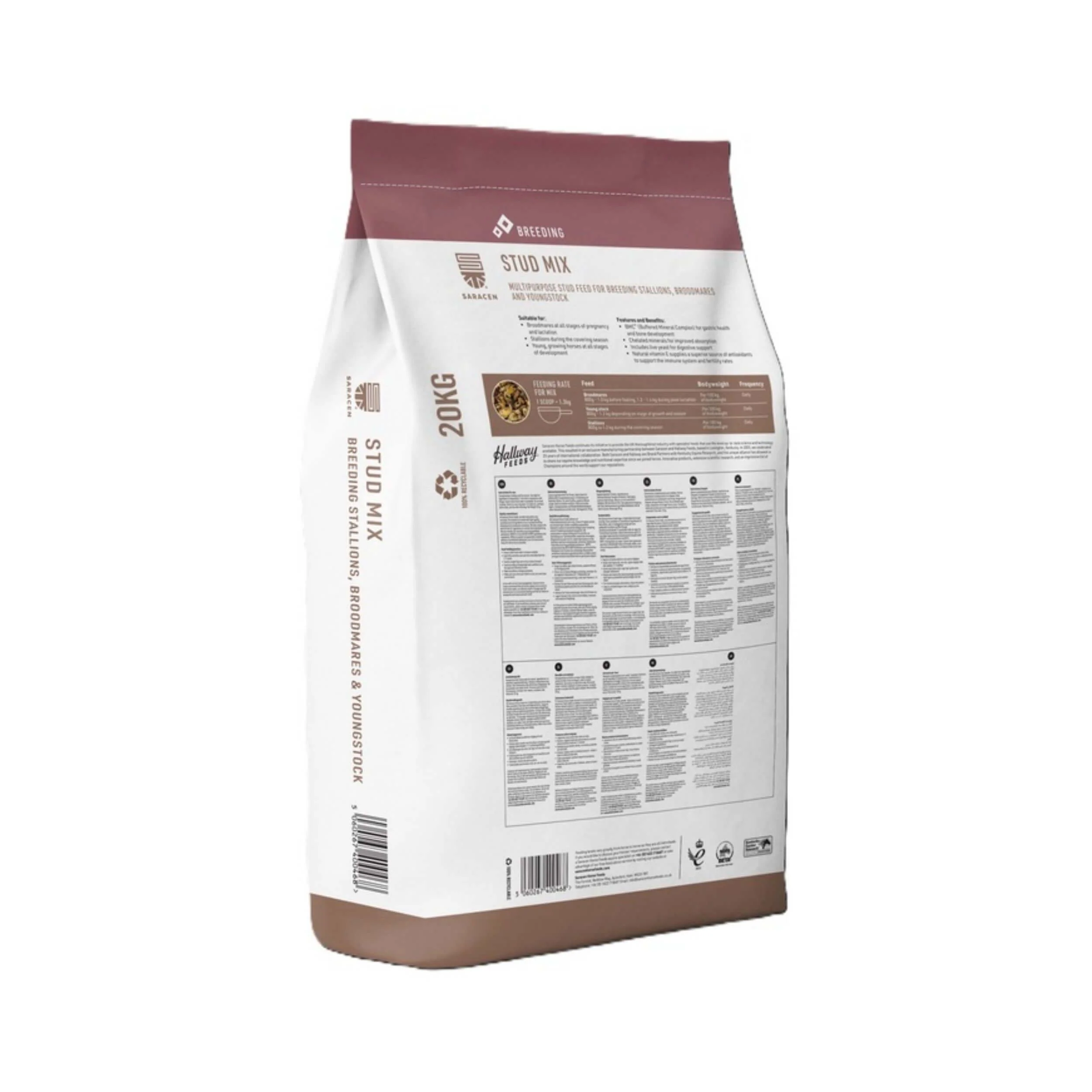 Saracen Stud Mix Horse Feed 20kg - Image 2