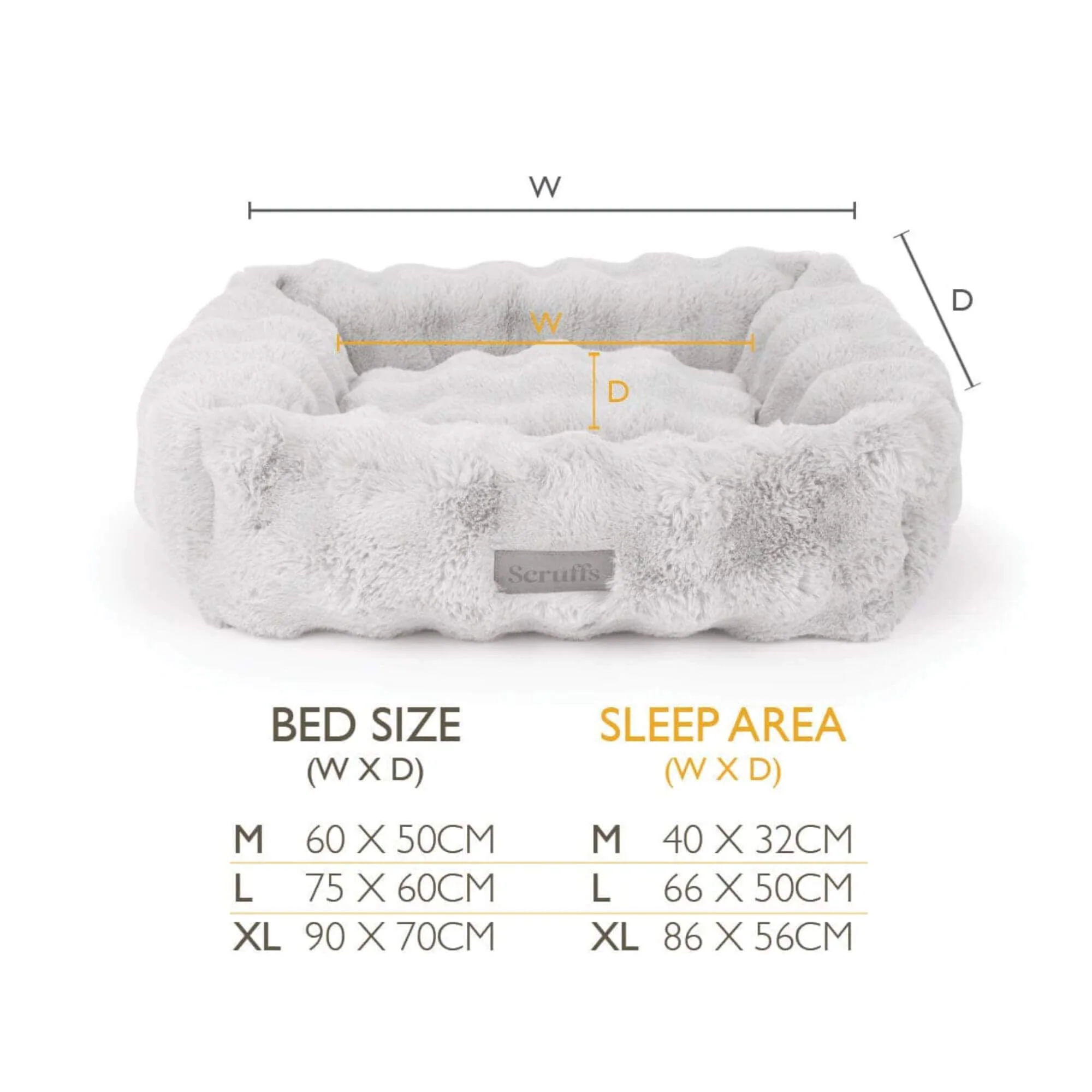 Scruffs Alpine Faux Fur Box Bed for Dogs - Image 4