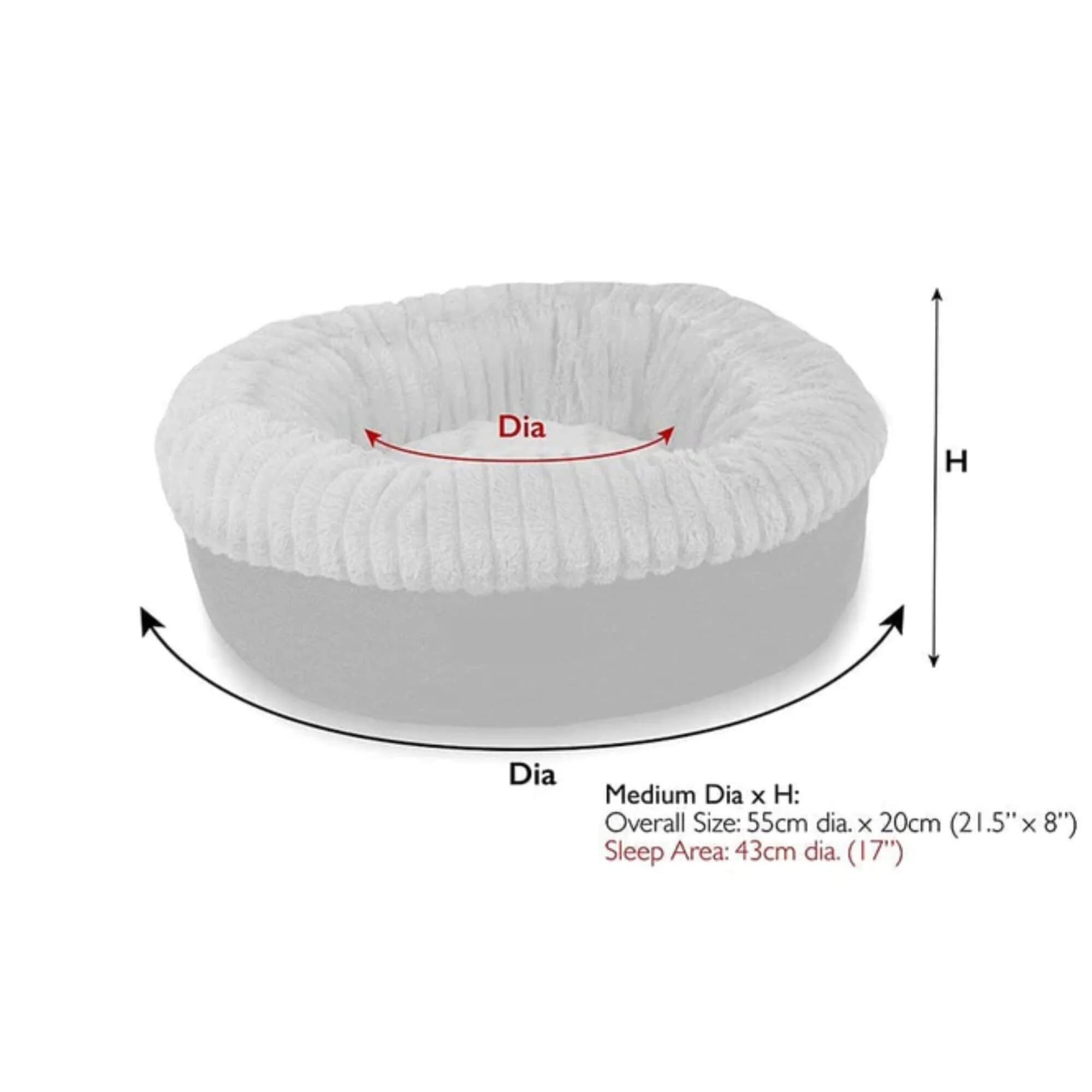 Scruffs Ellen Donut Pet Bed - Image 6
