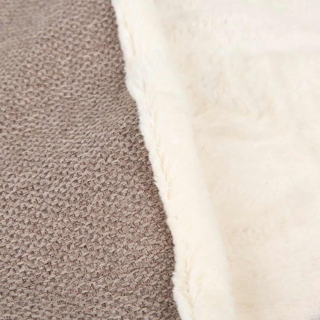 Scruffs Seattle Burrow Cat Bed - Stone Grey - Image 3