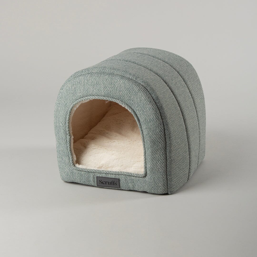 Scruffs Seattle Cave Cat Bed - Topaz Green - Image 2