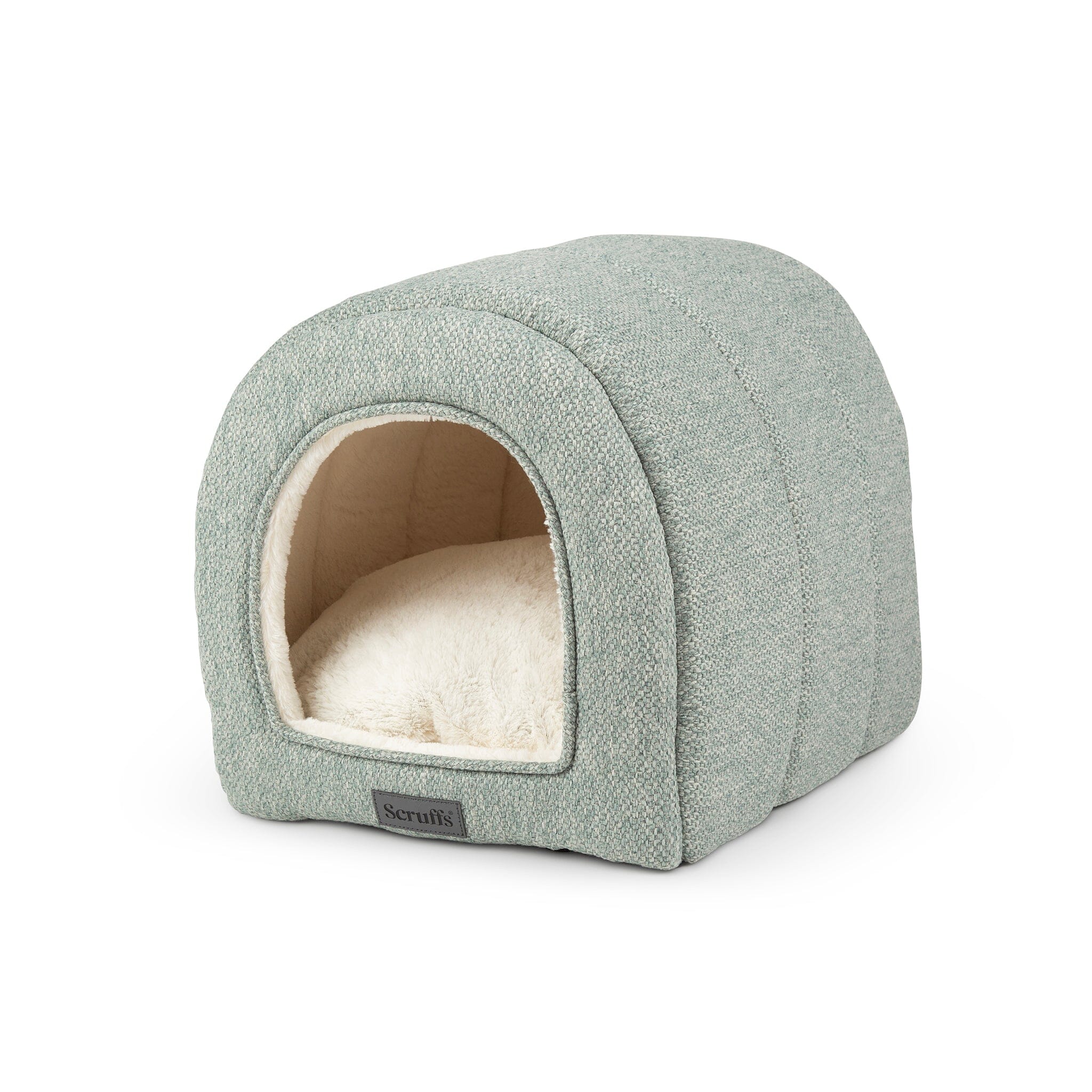 Scruffs Seattle Cave Cat Bed - Topaz Green - Image 6