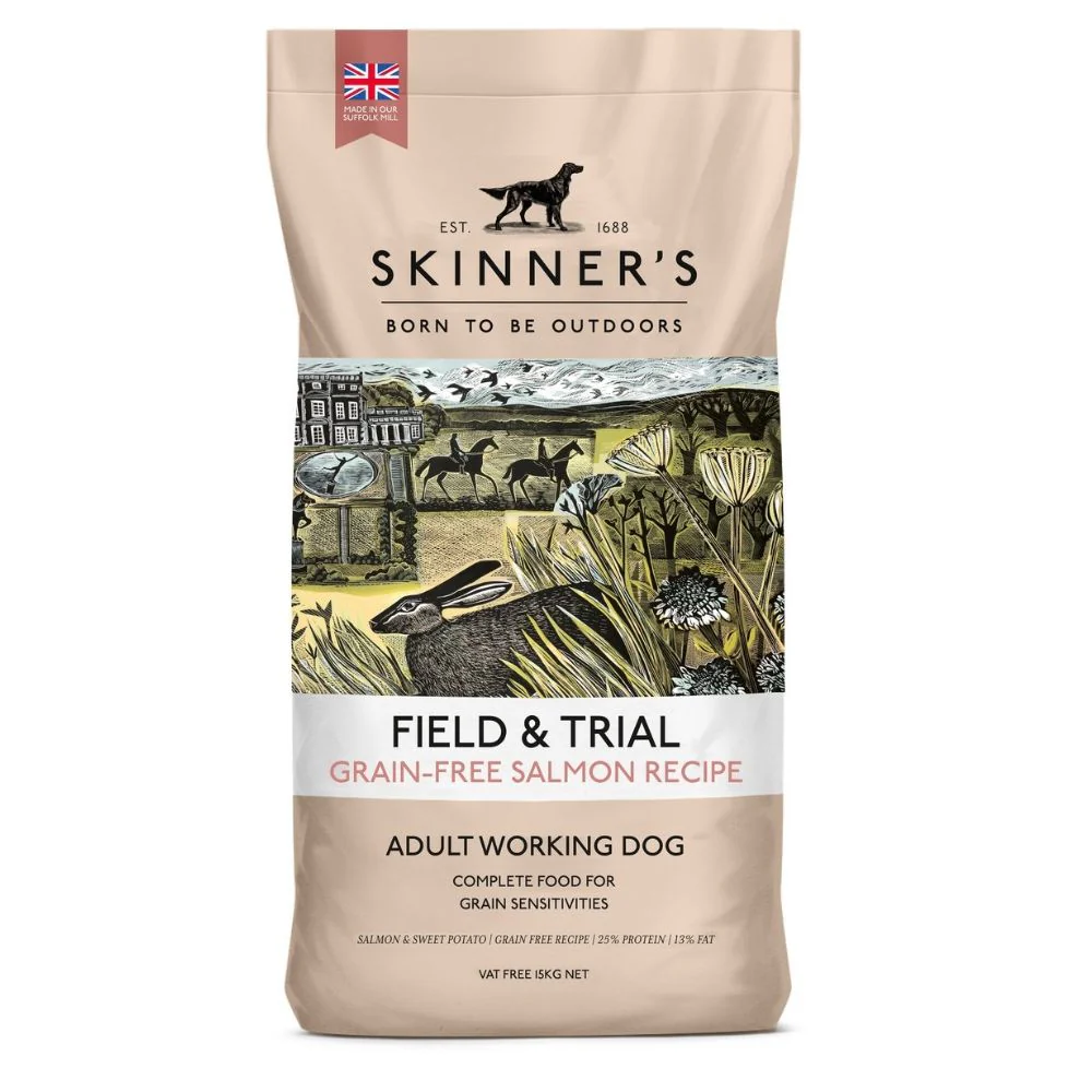 Skinners Field & Trial Adult Salmon Grain Free Working Dog Food - Image 3