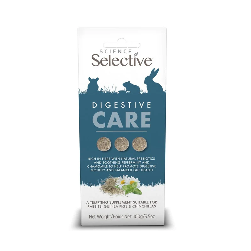 Supreme Selective Digestive Care Supplements for Rabbits, Guinea Pigs & Chinchillas 100g x 4 - Image 5