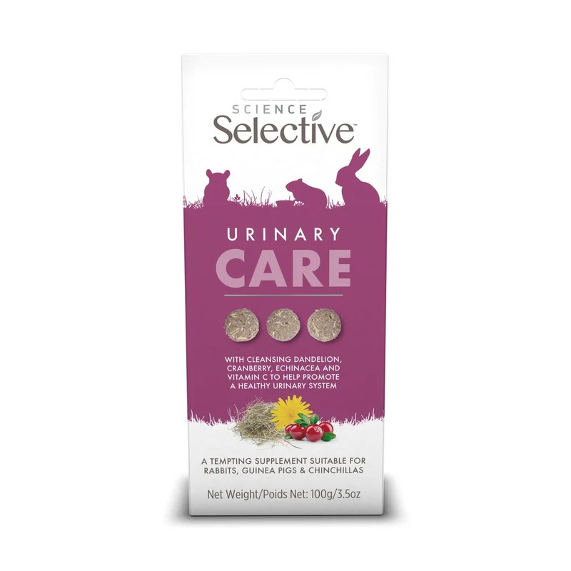 Supreme Selective Urinary Care Supplements for Rabbits, Guinea Pigs & Chinchillas 100g x 4 - Image 5