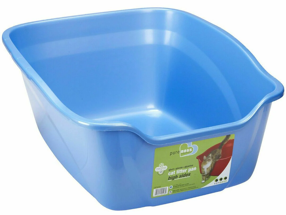 Van Ness High Sided Cat Litter Tray Cat Pan - Image 2