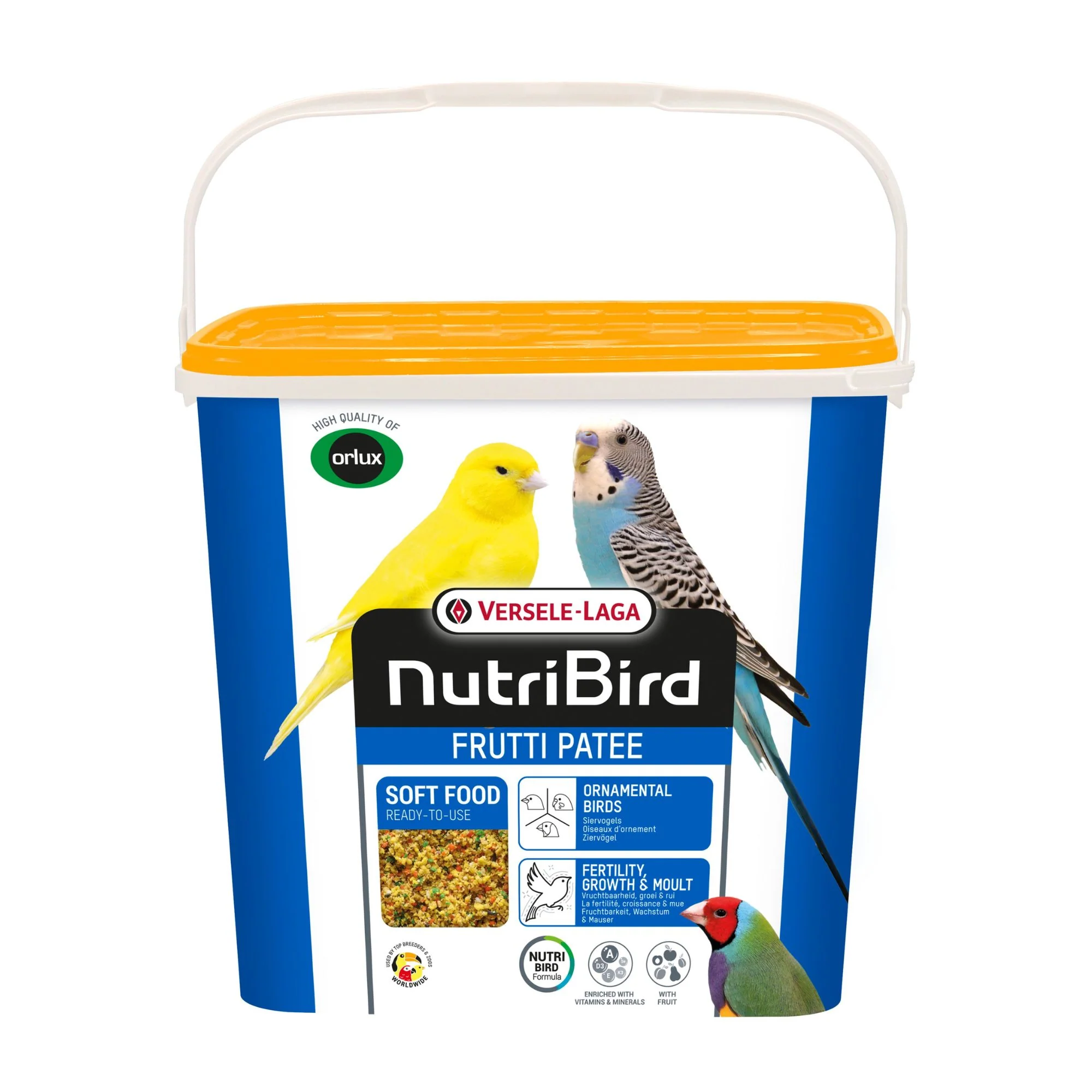 Versele-Laga NutriBird Frutti Patee Soft Food for Ornamental Birds - Image 3