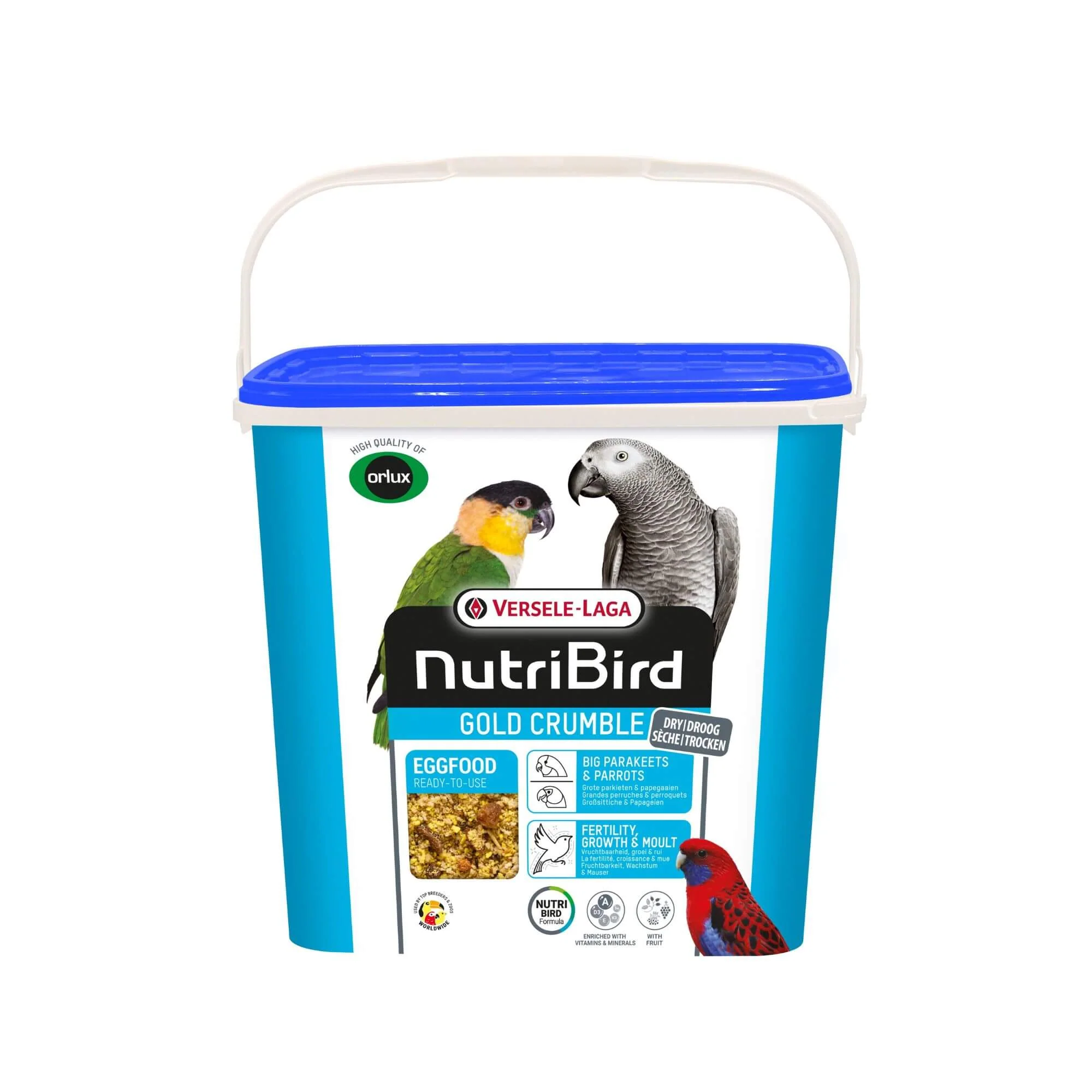 Versele-Laga NutriBird Gold Crumble Big Parakeets & Parrots - Image 2