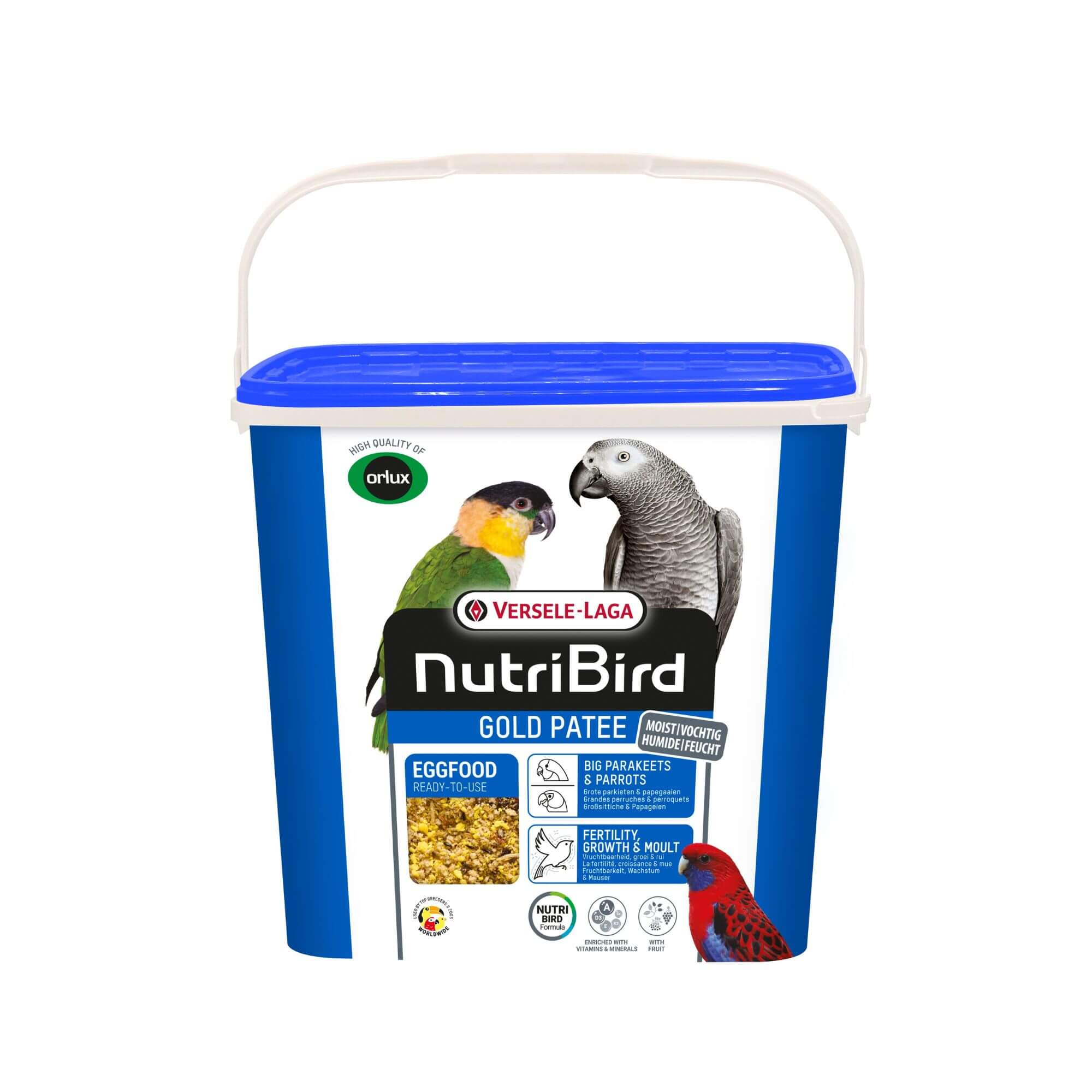 Versele-Laga NutriBird Gold Patee Big Parakeets & Parrots - Image 2