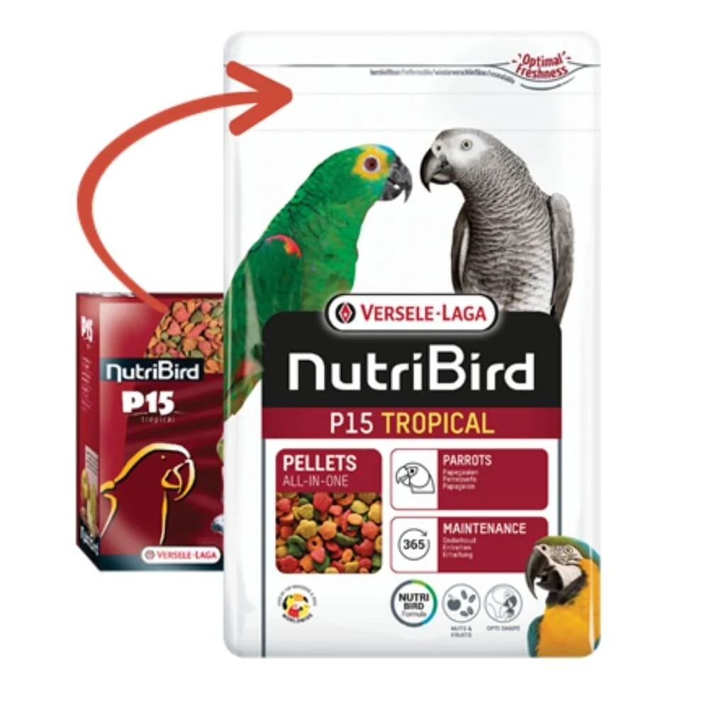 Versele-Laga NutriBird P15 Tropical Maintenance Food for Parrots - Image 3