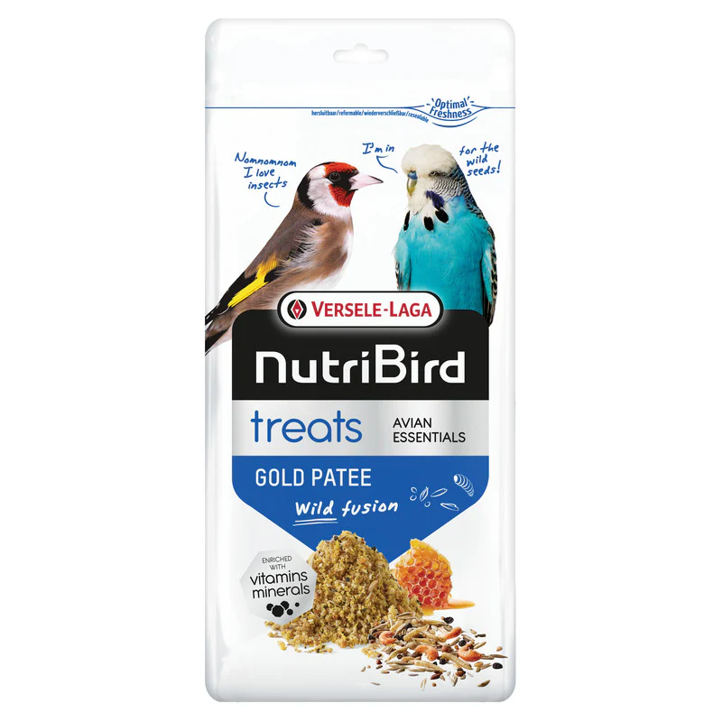 Versele-Laga NutriBird Treats Gold Patee Wild Fusion 250g x 5 - Image 2