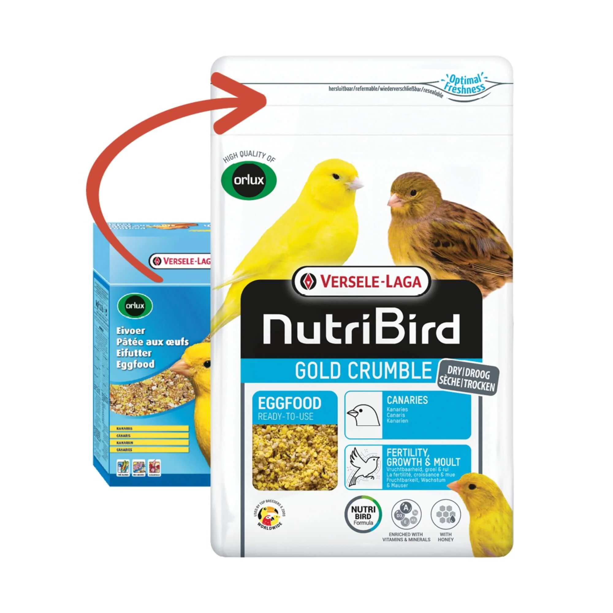 Versele Laga NutriBird Gold Crumble Canaries - Image 4