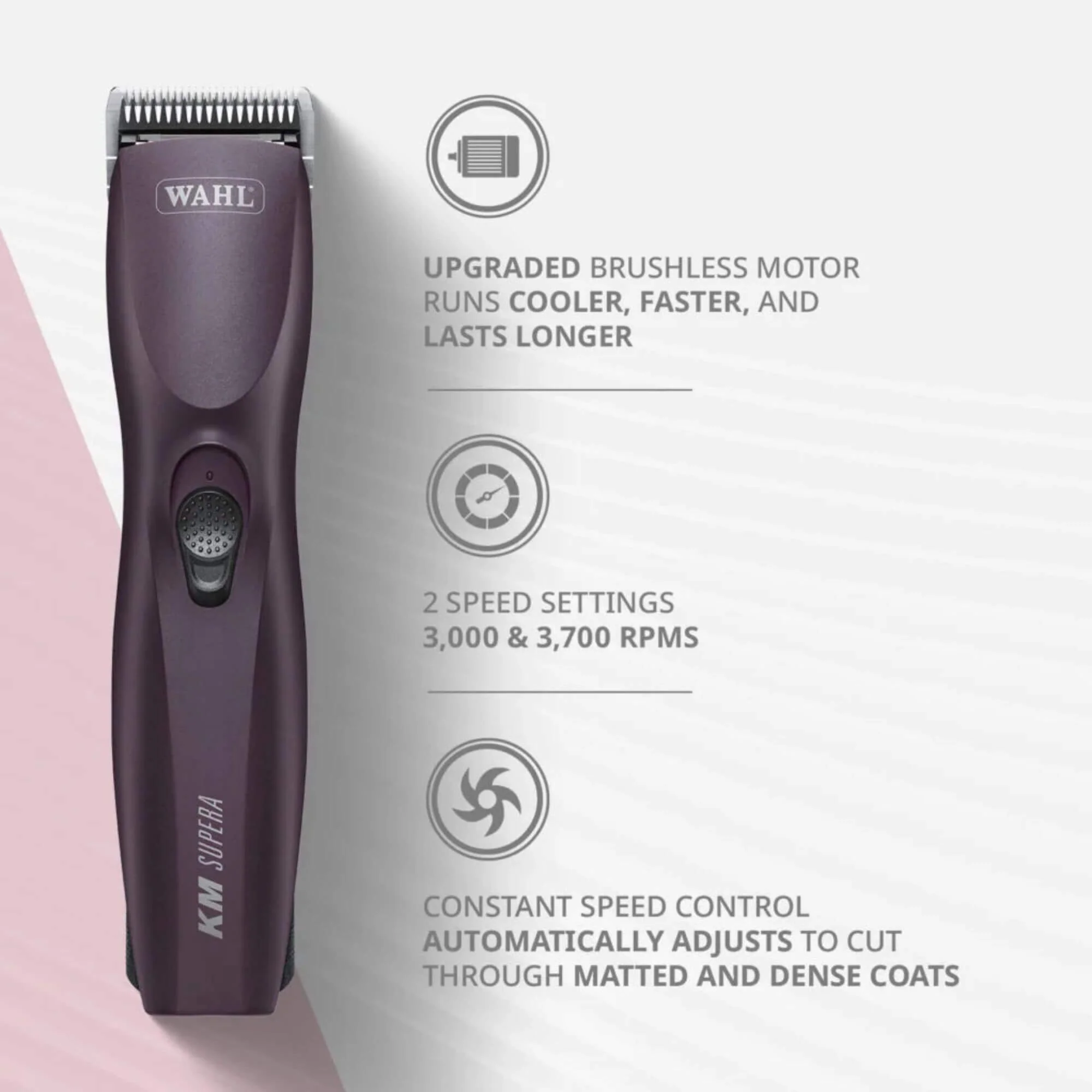 Wahl KMC Supera Cordless Equine Clipper - Image 4