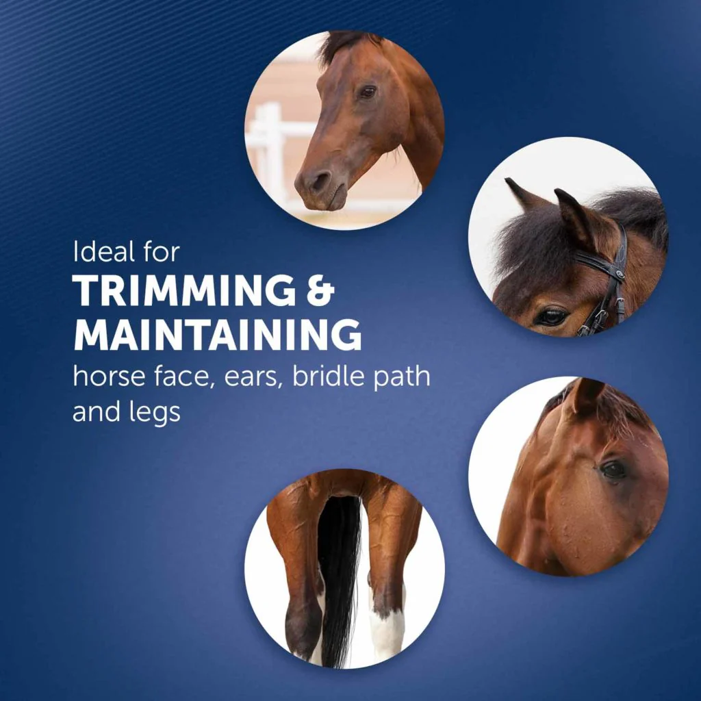 Wahl Pro Ion Cord/Cordless Horse Trimmer - Equine Grooming Kit - Image 4